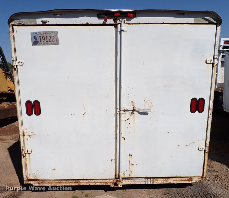 image for item DI5760 2007 W-W  enclosed cargo trailer