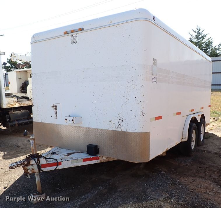 image for item DI5760 2007 W-W  enclosed cargo trailer