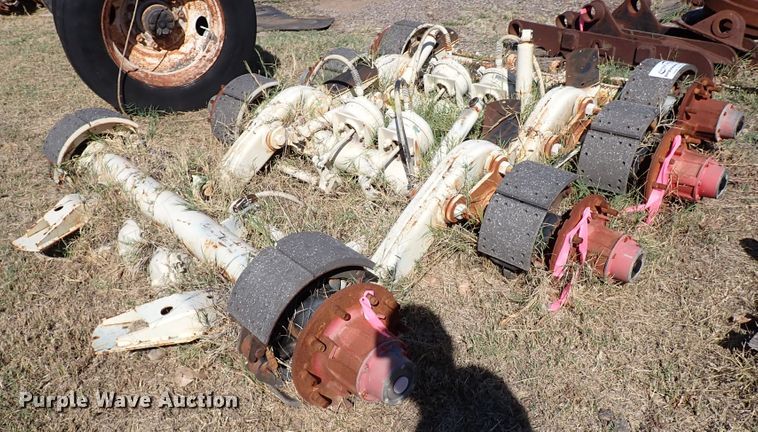 image for item DI5763 (4) trailer axles