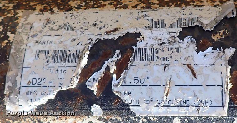 image for item DI5763 (4) trailer axles