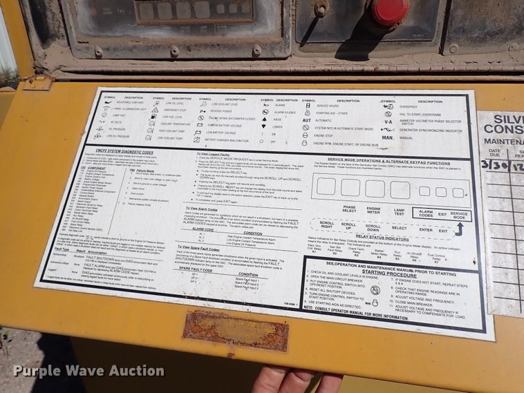 image for item DI5772 Caterpillar SR-4B  generator