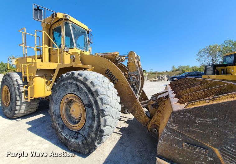 image for item DI6238 1986 Caterpillar 980C  wheel loader
