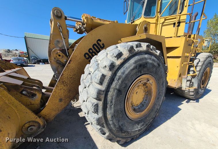 image for item DI6238 1986 Caterpillar 980C  wheel loader