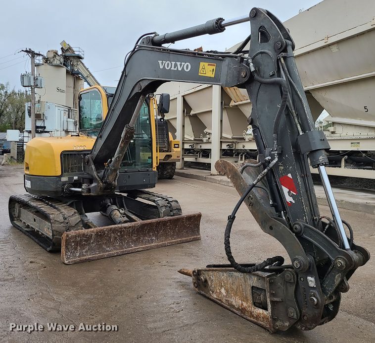 image for item DI6242 2012 Volvo ECR88  mini excavator