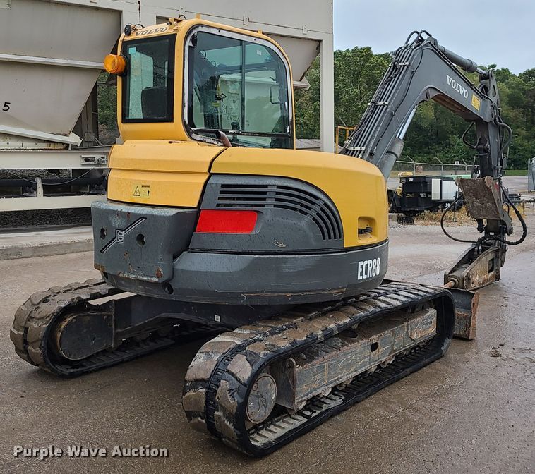 image for item DI6242 2012 Volvo ECR88  mini excavator
