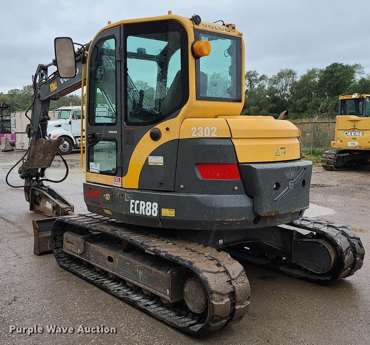 image for item DI6242 2012 Volvo ECR88  mini excavator