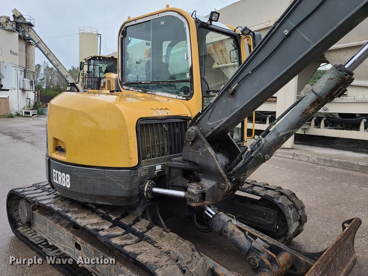 image for item DI6242 2012 Volvo ECR88  mini excavator