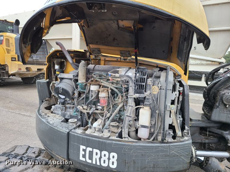 image for item DI6242 2012 Volvo ECR88  mini excavator