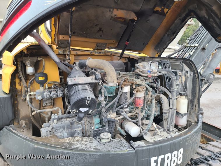 image for item DI6242 2012 Volvo ECR88  mini excavator