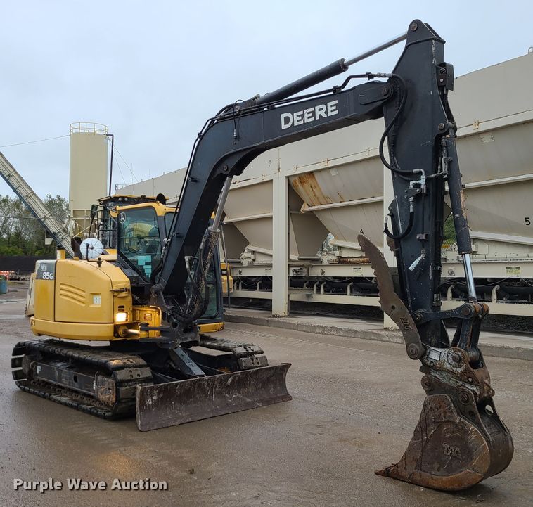 image for item DI6243 John Deere 85G  mini excavator