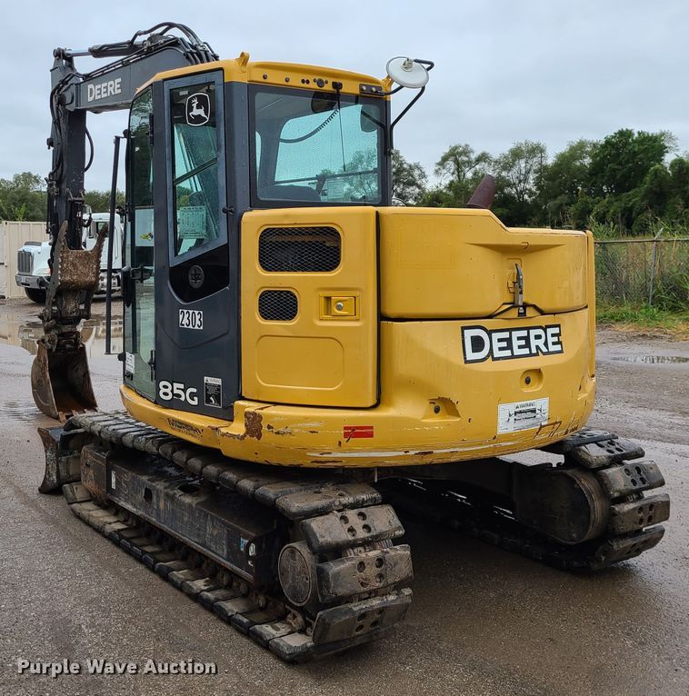 image for item DI6243 John Deere 85G  mini excavator