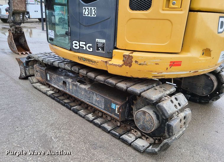 image for item DI6243 John Deere 85G  mini excavator