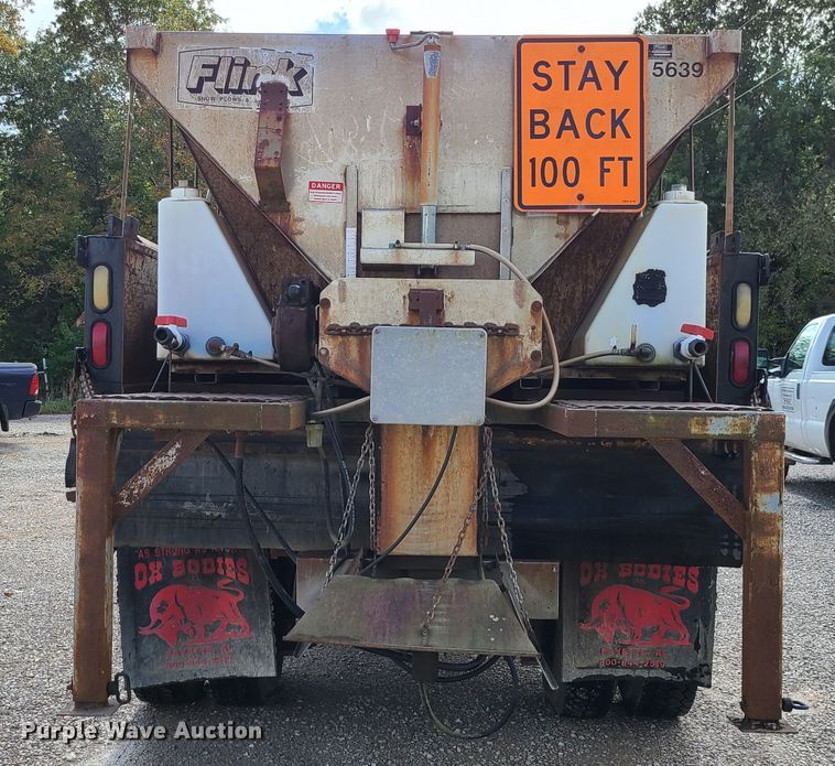 image for item DI6247 1997 International 4900  Crew Cab dump truck