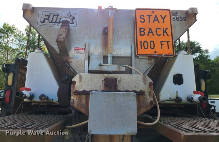 image for item DI6247 1997 International 4900  Crew Cab dump truck