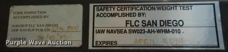 image for item DJ0799 1990 Case M6KN  forklift