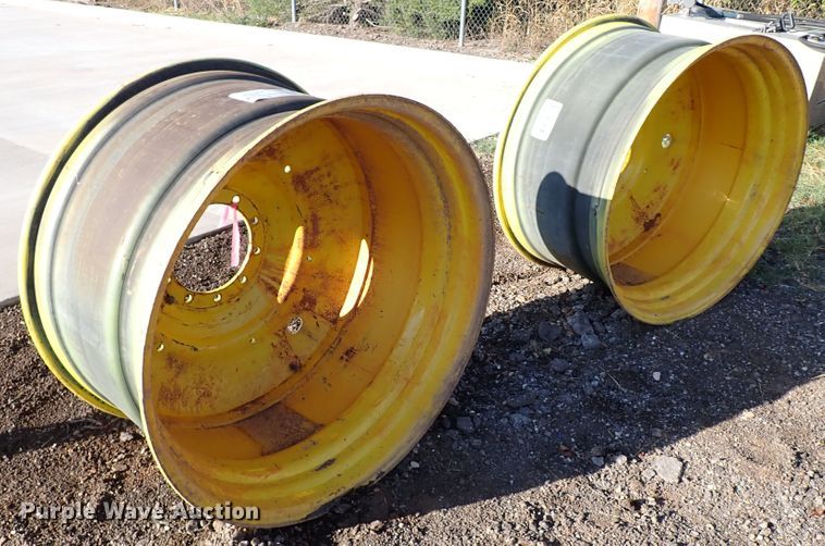 image for item DJ2240 (2) John Deere wheels