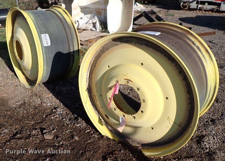 image for item DJ2240 (2) John Deere wheels