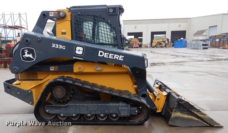 image for item DJ7404 2021 John Deere 333G  tracked skid steer loader