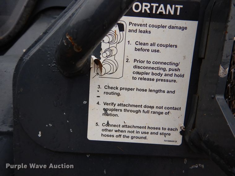 image for item DJ7404 2021 John Deere 333G  tracked skid steer loader