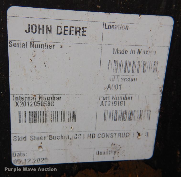 image for item DJ7404 2021 John Deere 333G  tracked skid steer loader