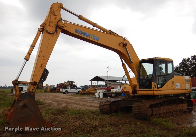 image for item DJ7411 2002 Komatsu PC200LC-7  excavator