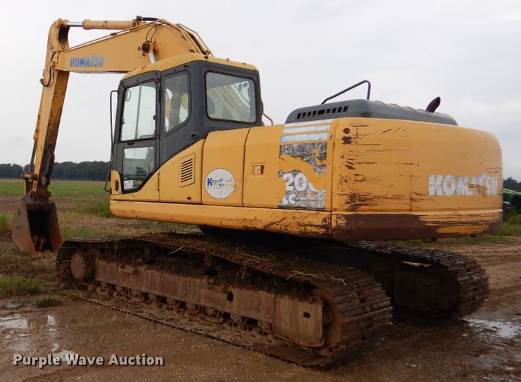 image for item DJ7411 2002 Komatsu PC200LC-7  excavator