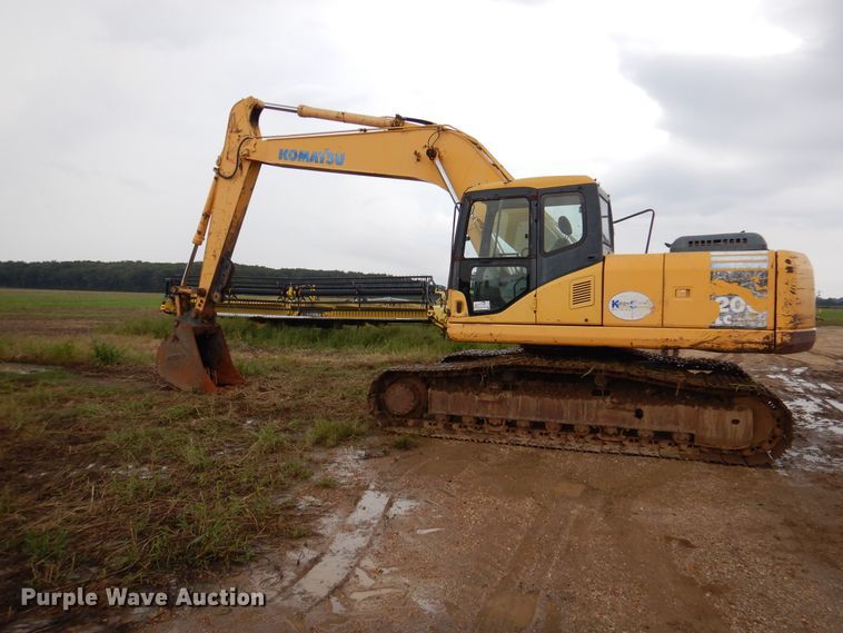 image for item DJ7411 2002 Komatsu PC200LC-7  excavator