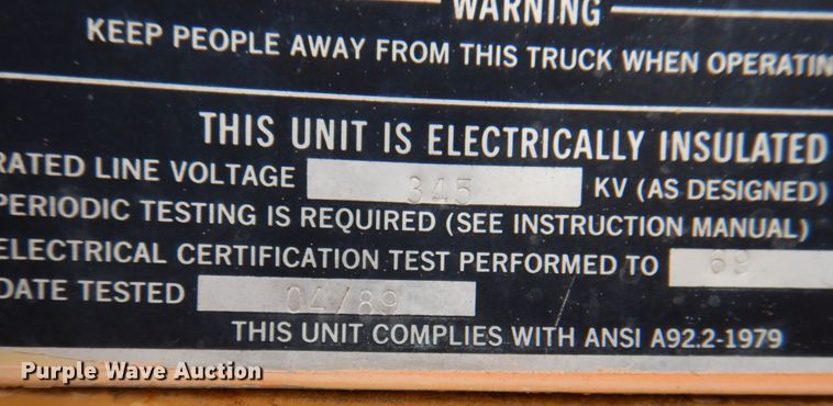 image for item DL0177 1992 GMC TopKick C6500  bucket truck