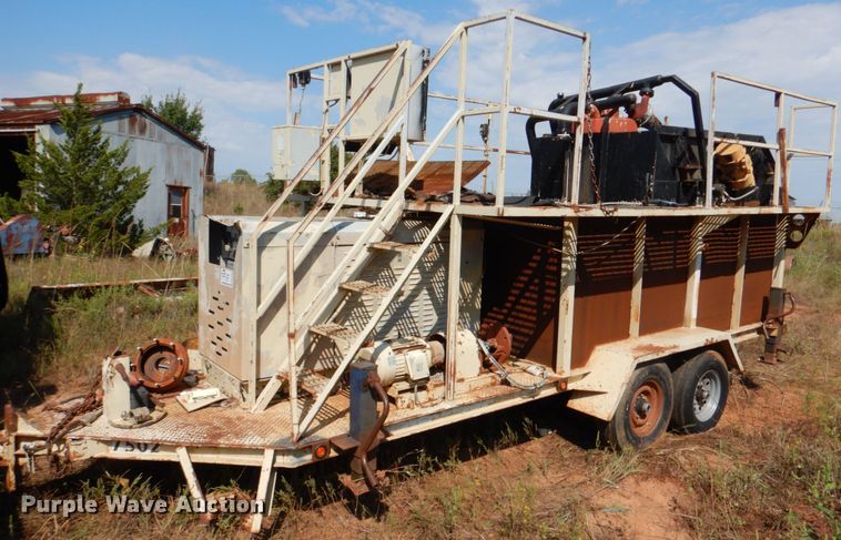 image for item DL0595 Tulsa Rig Iron LS3P  mud recycling system