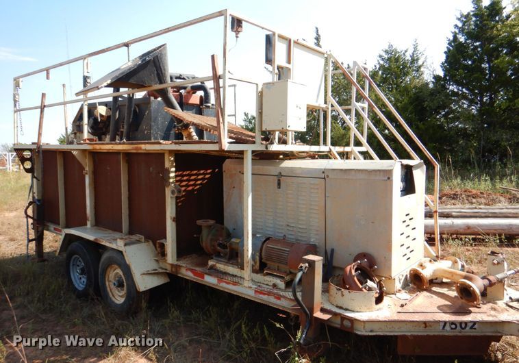 image for item DL0595 Tulsa Rig Iron LS3P  mud recycling system