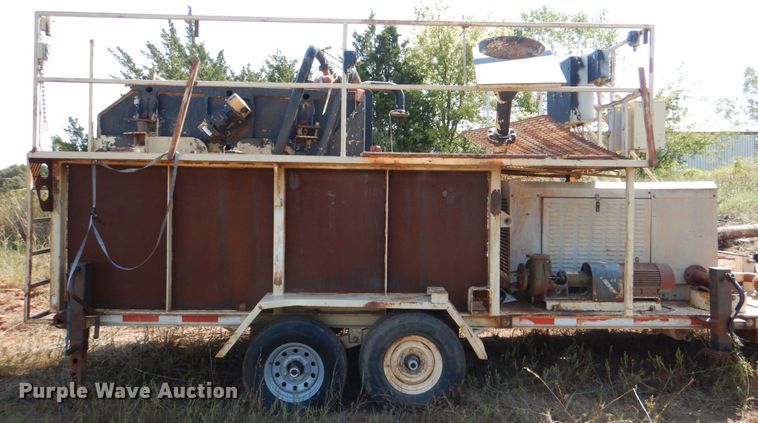 image for item DL0595 Tulsa Rig Iron LS3P  mud recycling system
