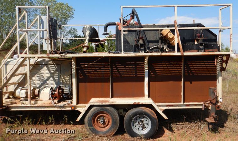 image for item DL0595 Tulsa Rig Iron LS3P  mud recycling system