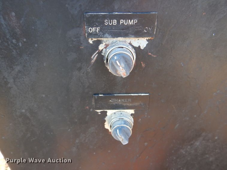 image for item DL0595 Tulsa Rig Iron LS3P  mud recycling system