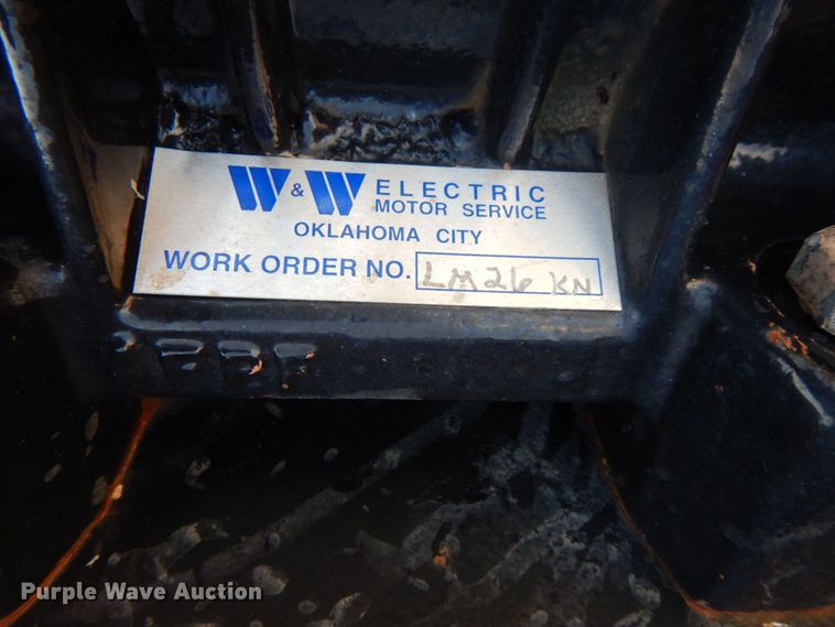 image for item DL0595 Tulsa Rig Iron LS3P  mud recycling system