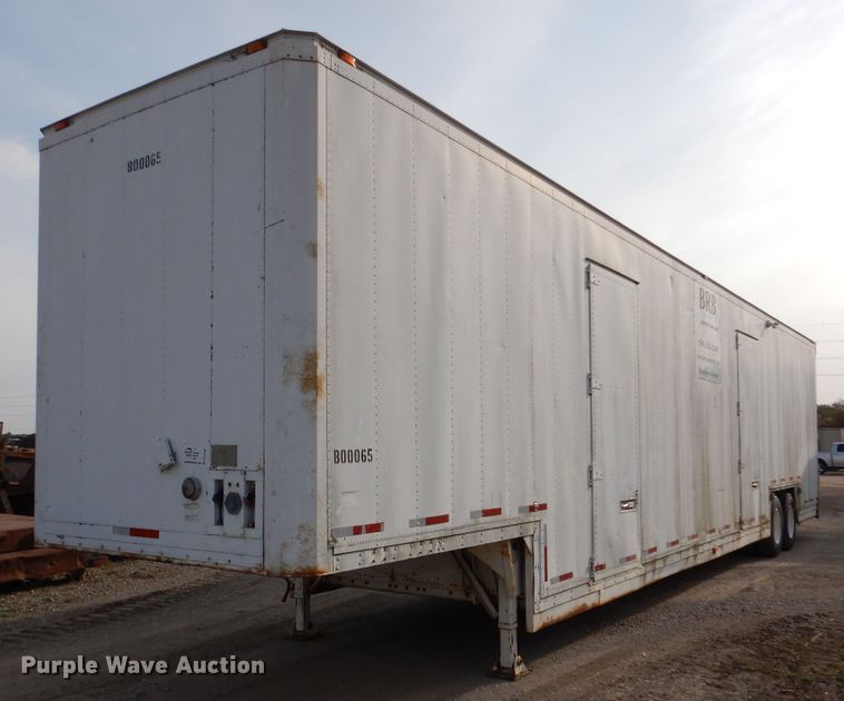 image for item DL3155 1986 Kentucky  dry van trailer