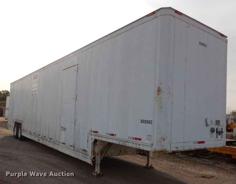 image for item DL3155 1986 Kentucky  dry van trailer