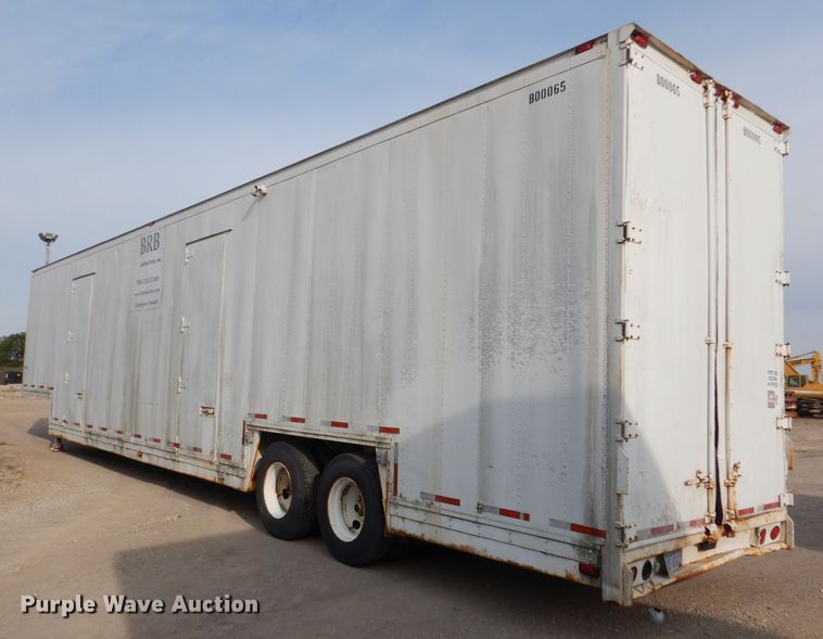 image for item DL3155 1986 Kentucky  dry van trailer