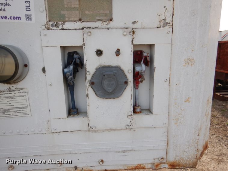 image for item DL3155 1986 Kentucky  dry van trailer