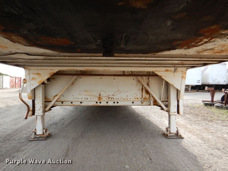 image for item DL3155 1986 Kentucky  dry van trailer