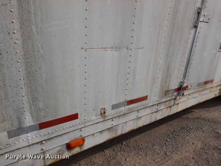 image for item DL3155 1986 Kentucky  dry van trailer