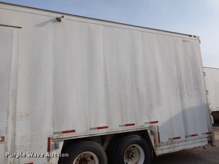 image for item DL3155 1986 Kentucky  dry van trailer
