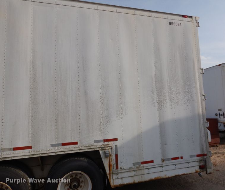 image for item DL3155 1986 Kentucky  dry van trailer