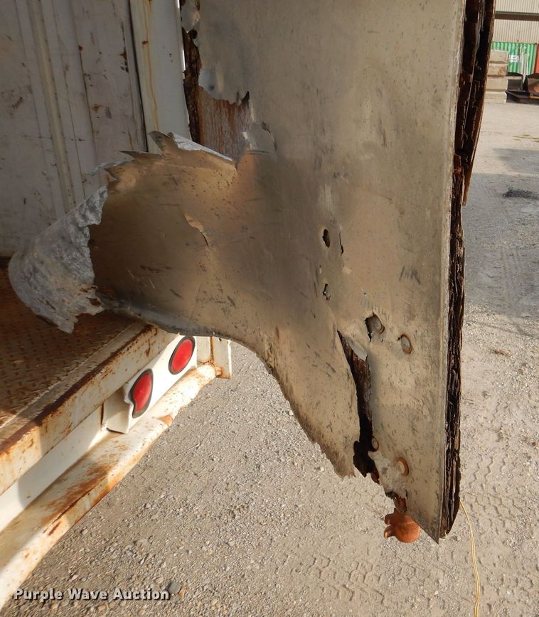 image for item DL3155 1986 Kentucky  dry van trailer