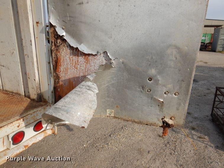 image for item DL3155 1986 Kentucky  dry van trailer