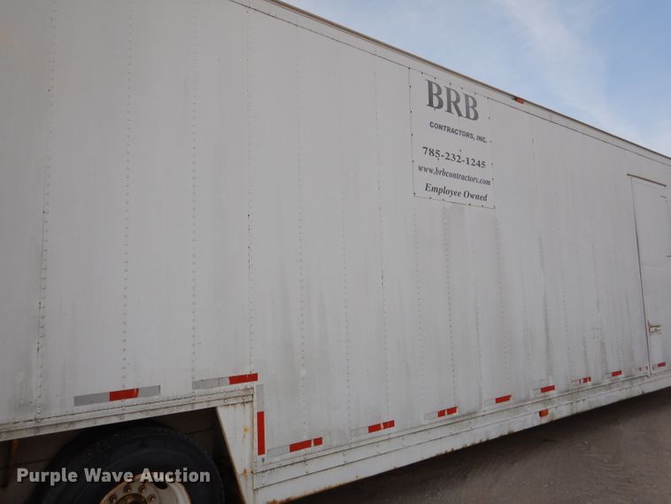 image for item DL3155 1986 Kentucky  dry van trailer