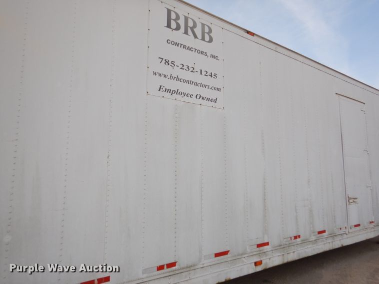 image for item DL3155 1986 Kentucky  dry van trailer