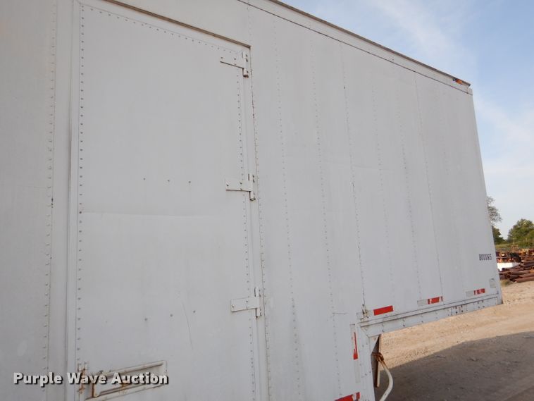 image for item DL3155 1986 Kentucky  dry van trailer