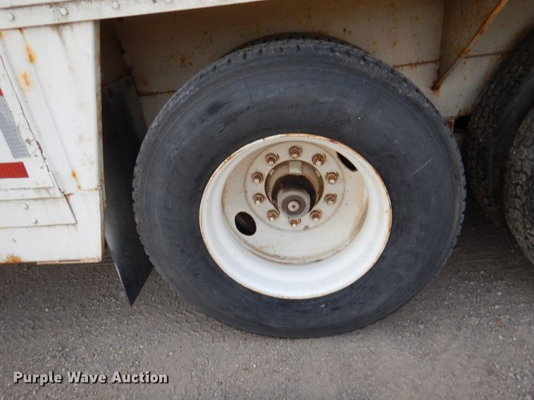 image for item DL3155 1986 Kentucky  dry van trailer