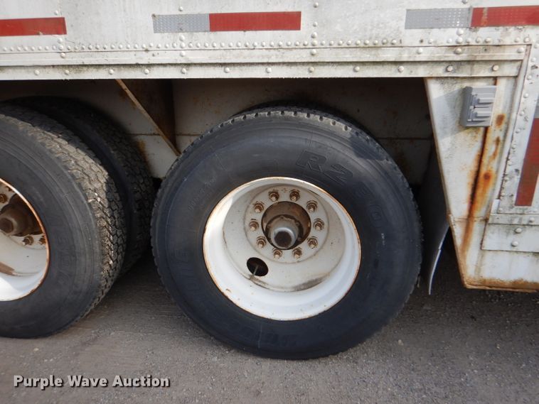 image for item DL3155 1986 Kentucky  dry van trailer