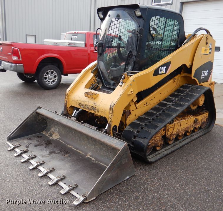 image for item DL3181 2010 Caterpillar 279C  tracked skid steer loader